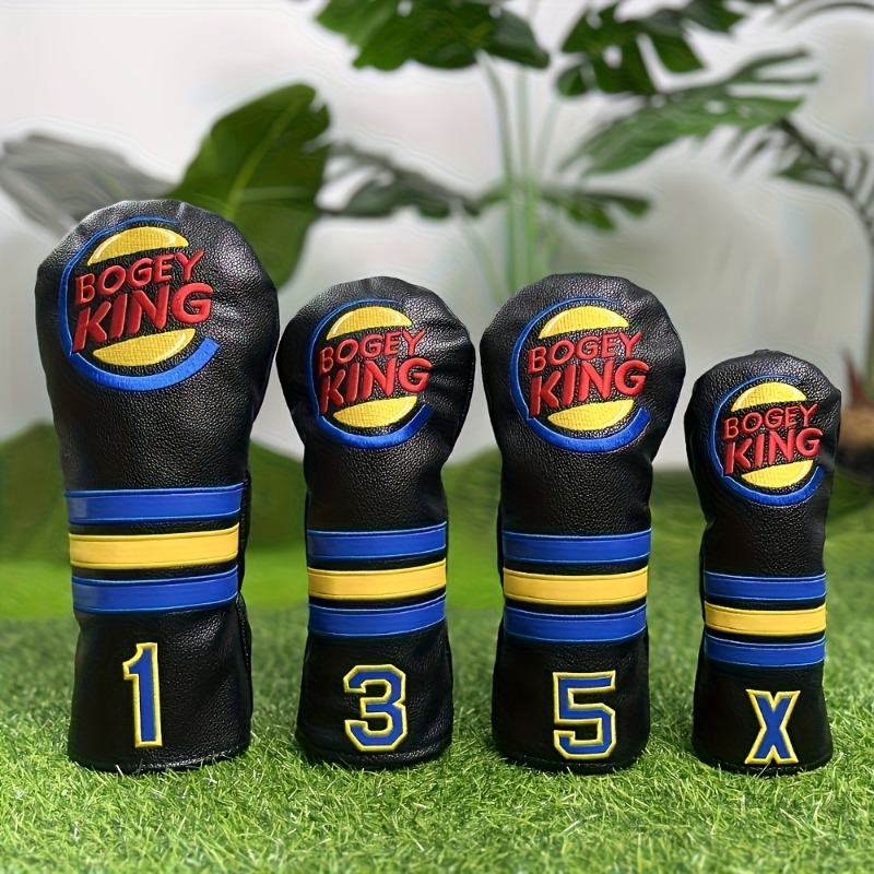 Golf Clubs - ファッショナブルなゴルフクラブヘッドカバー;ゴルフアクセサリー、防塵性と耐久性に優れた素材で作られており、最高の保護を提供します。