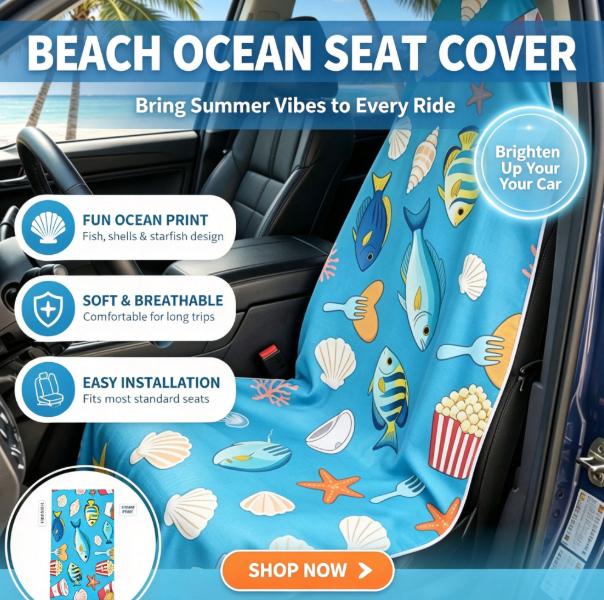2-in-1ビーチタオルカーシートカバー、速乾性、砂よけ、吸 - Golf Towel のレビューと価格
