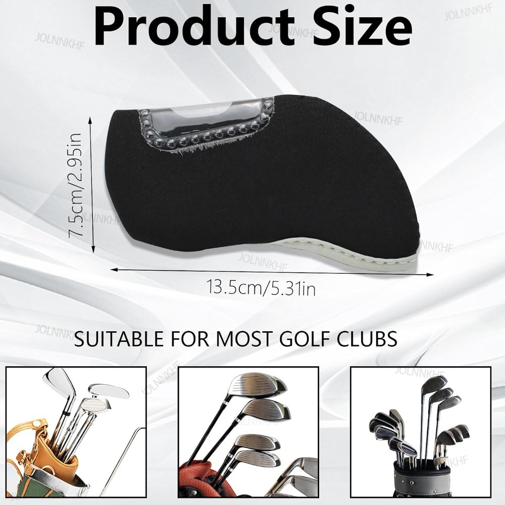 クリアで目に見えるヘッドカバー 10 個入りゴルフカバー ゴ - Golf Tees のレビューと価格