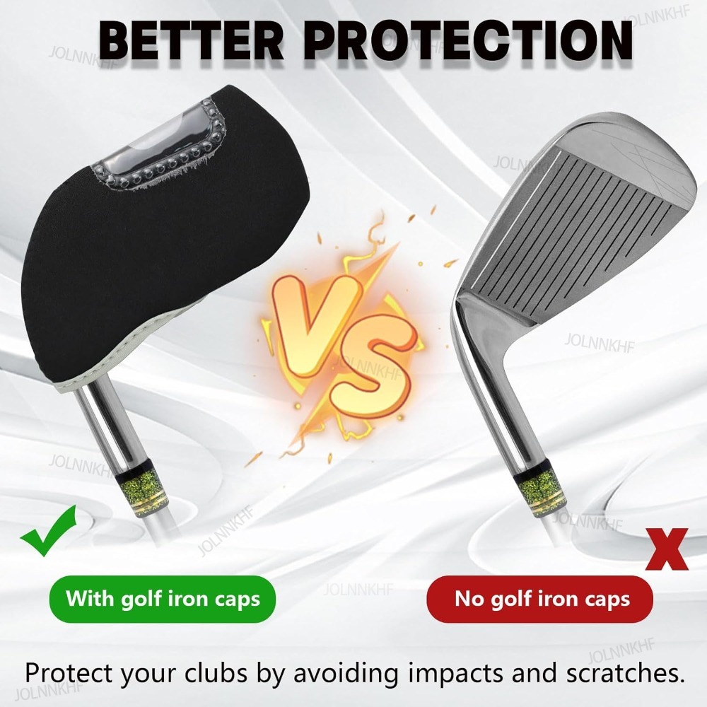 クリアで目に見えるヘッドカバー 10 個入りゴルフカバー ゴ - Golf Tees のレビューと価格