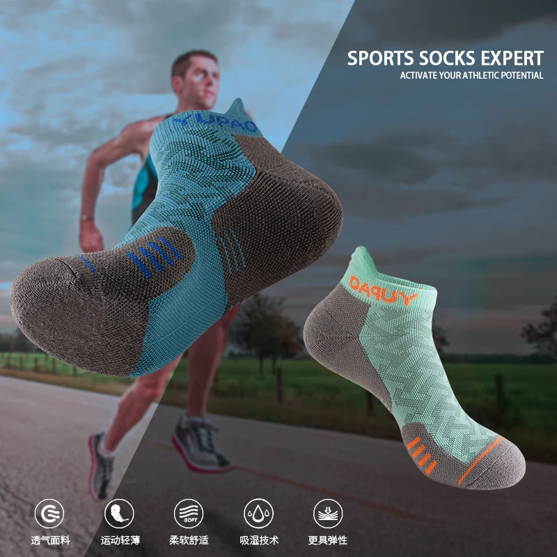 3 ペア新しいメンズプロスポーツショートソックス厚いタオル速 - Golf Towel のレビューと価格