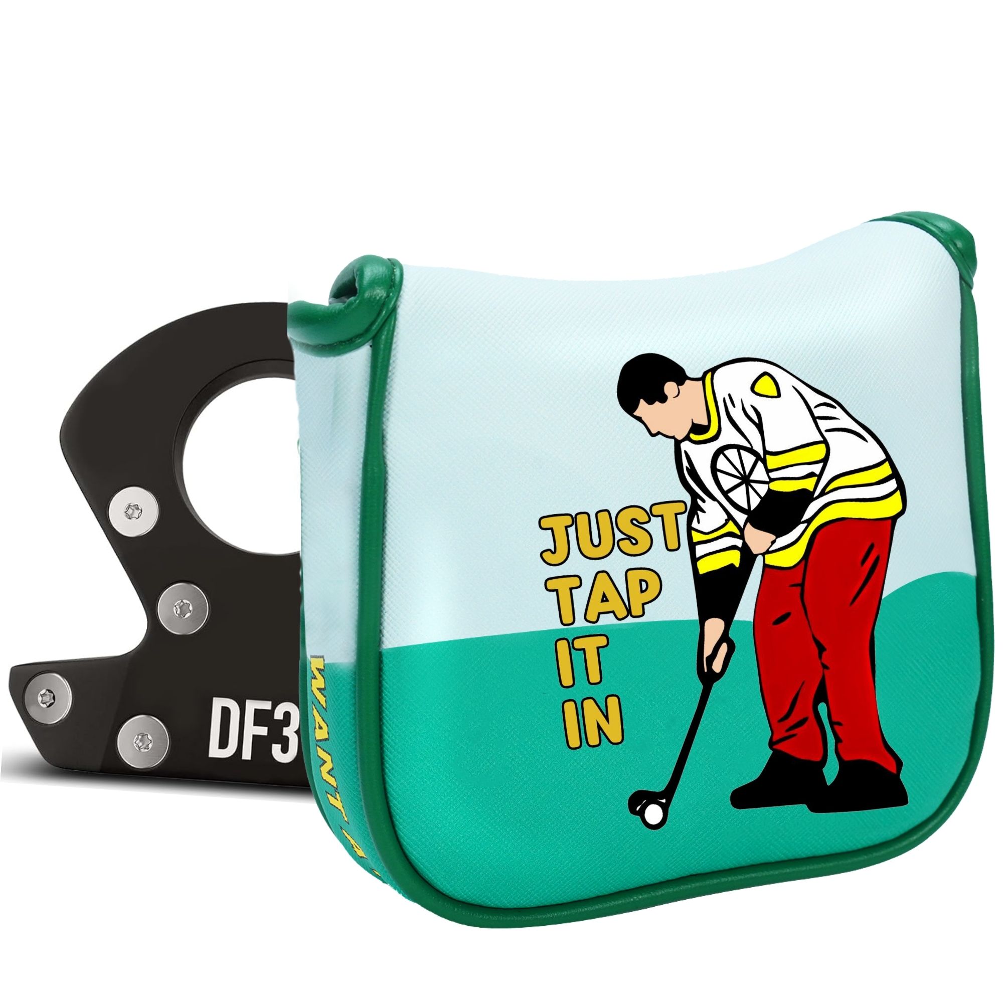 DF3用プレミアムパターカバー、スタイリッシュなカートン柄の - Golf Putter のレビューと価格