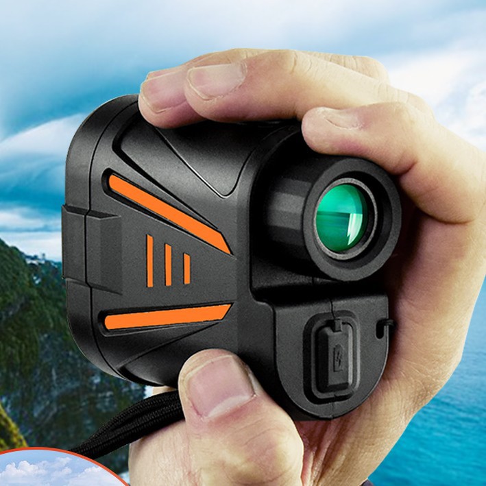 高精度ゴルフレーザー距離計充電式ポータブル屋外ゴルフアクセサ - Golf Rangefinder のレビューと価格