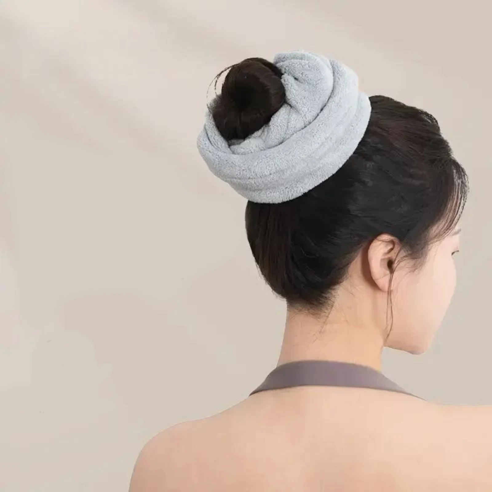 1PC 吸収性ヘアタオルシュシュ速乾性ヘアラップ女性用ソフト - Golf Towel のレビューと価格